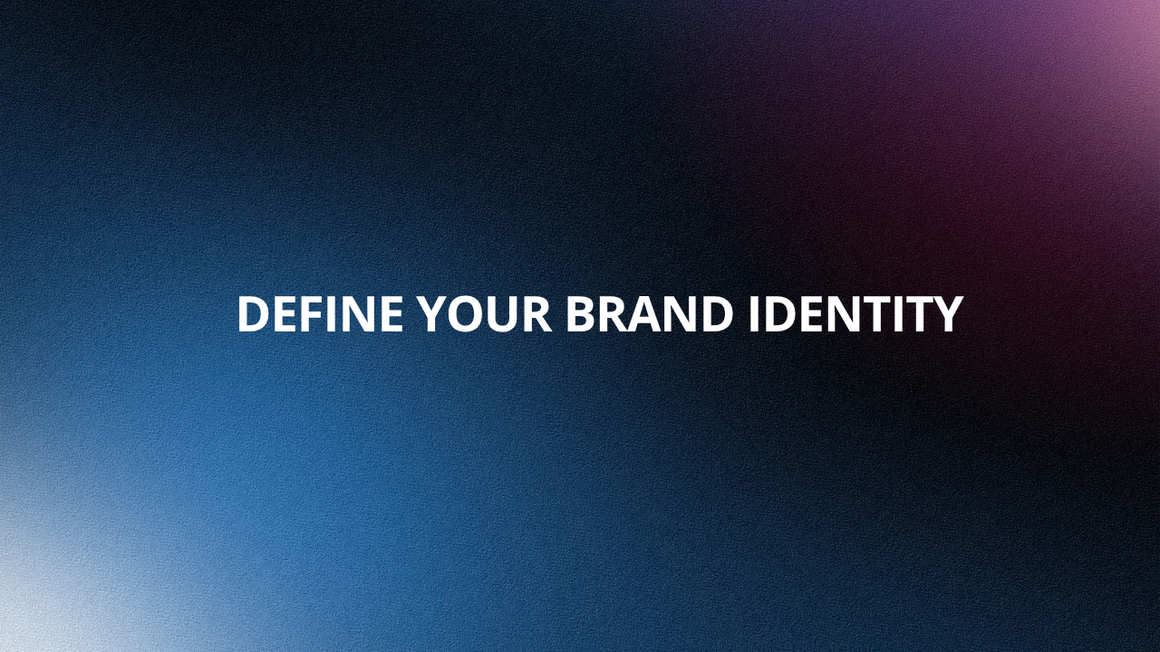 build a strong brand